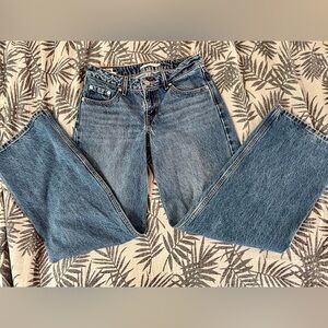 Levi's Blue Straight Leg Jeans with Vintage Fade